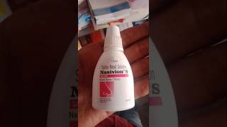 Nasivion S Saline Nasal Spray shortvideo [upl. by Palla]