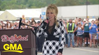 Dolly Parton announces 1 million donation in aftermath of Helene [upl. by Cassella218]