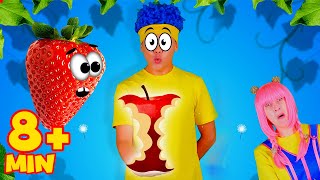 Juicy Fruits OmNomnom  MORE D Billions Kids Songs [upl. by Adiuqram]