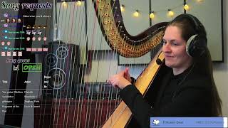 Von guten Mächten wunderbar geborgen Dietrich Bonnhöfer  Siegfried Fietz  Harp live on Twitch [upl. by Eicam]