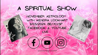 Astrology Show w Kendra Lockhart [upl. by Otreblig]