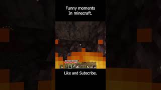 Funny Moments in minecraft😂🌚MINECRAFT minecraft shorts youtube technoblade gaming fyp op [upl. by Ramso]