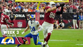 Arizona Cardinals Top Plays vs Los Angeles Rams  2022 Regular Season Week 3 [upl. by Oludoet]