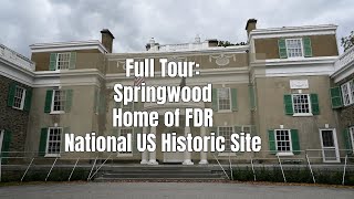 Springwood Full Tour FDR’s Home US National Historic Site Hyde Park NY [upl. by Emmalyn]