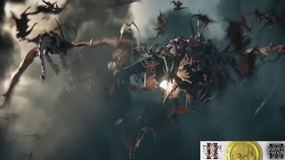 Gargoyles attacking Deathwatch Thunderhawk  Cinematic Video 4K ULTRA HD [upl. by Prunella463]