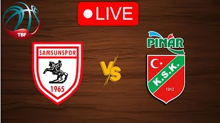 🔴 Live Samsunspor vs Pinar Karsiyaka  Live Play By Play Scoreboard [upl. by Nohshan932]