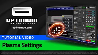 OptimumCNC 1001 Plasma Settings [upl. by Calbert54]