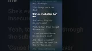 Olivia Rodrigo Drivers license lyrics [upl. by Akiehsat]