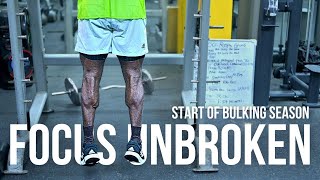 Leg Day Series 12 Ep 1  Focus Unbroken Start Of Bulking Season [upl. by Sklar]