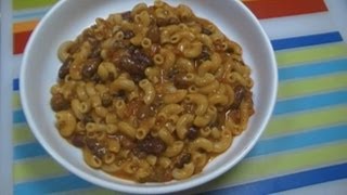 Pantry Meal Chili Mac Noreens Kitchen [upl. by Bryn206]