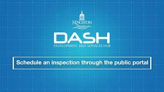 DASH  schedule an inspection through the public portal [upl. by Ardenia693]