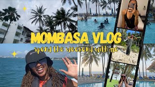 MOMBASA VLOG  BAMBURI BEACH MAISHA NA MUSYOKI [upl. by Atikal]