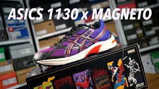 Los Villanos de Siempre  Asics Gel 1130 x Kith x Marvel quotMagnetoquot [upl. by Enyawud]