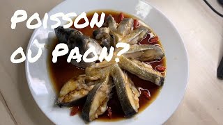 ENG SUB Poisson en vapeur en forme de paon 孔雀鱼 Recette Chinoise  Cuisiner Comme Chinois [upl. by Kram681]