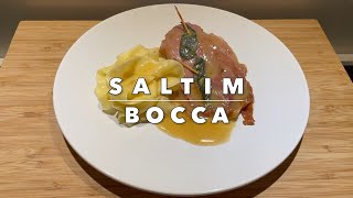 Saltimbocca alla Romana Rezept mit Hähnchen statt Kalb einfach schnell und lecker [upl. by Leahcimdivad656]