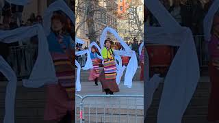 Danse traditionnelle chinoise à loccasion du Nouvel An chinois 💝🎊🎊👏👍🤗🧧🧧🧧🧨🧨 [upl. by Ecnarrot]