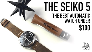 The Best Automatic Watch Under 100  A Perfect Place To Start  The Iconic Seiko 5  SNKL23 Review [upl. by Reisfield]