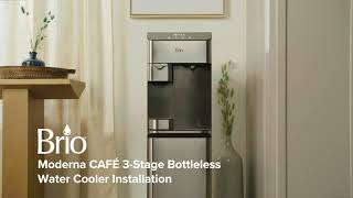 Brio Moderna 3Stage Coffee Maker amp Bottleless Water Cooler I Model CLPOU730UVF3CF [upl. by Sucramd]