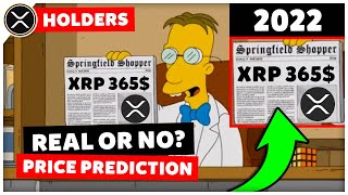 🚨 XRP AT 365 IS THE LATEST SIMPSONS PREDICTION BUT IS IT TRUE WHEN WILL IT HAPPEN ✅ [upl. by Anelat]