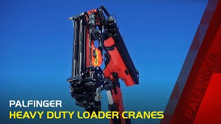 PALFINGER Heavy Duty Loader Cranes [upl. by Irianat]