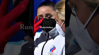 Kamila Valieva 💔 figureskating alexandratrusova annashcherbakova olympics iceskating [upl. by Sybyl]