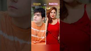 Babita or Tappu ki shaadi tmkoc tarakmehtakaultachashma [upl. by Ecinahs699]