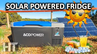 ACOPOWER LiON Mini Solar Powered Refrigerator Freezer Review [upl. by Ij415]