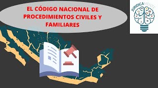 EL CÓDIGO NACIONAL DE PROCEDIMIENTOS CIVILES Y FAMILIARES [upl. by Sasnett]