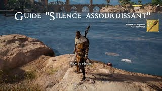 Assassins Creed Origins  Guide Papyrus Silence assourdissant à Alexandrie [upl. by Nirmak]