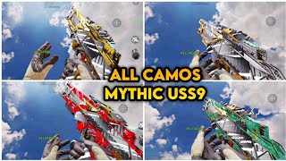 ALL CAMOS MYTHIC USS Fusion SEASONAL amp COMPLETIONIST CODM S10 LEAKS 2024 COD MOBILE SEASON 10 [upl. by Anuaek]