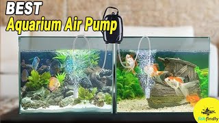 Best Aquarium Air Pump In 2020 – Top High Performance Pump For Aquarium [upl. by Eldreda]