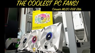 PC Build Part 4  FANS Corsair ML120 RGB Elites [upl. by Malva870]