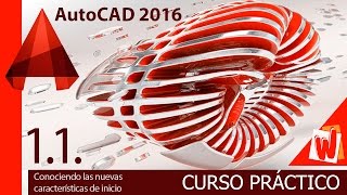 AutoCAD 2016 Descarga de software y material e inicio curso completo en español cap 11 [upl. by Atikel762]