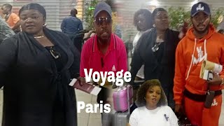 S0EUR EUNICE MANYANGÄ EN DIRECT DE L AEROPORT DE PARIS ACCOMPAGNE DE L ARTISTE COMEDIEN SOUNDIATA [upl. by Ellehsar]