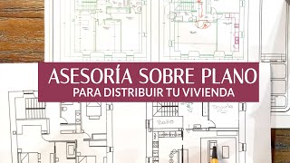 Asesoría sobre plano para la distribución de tu vivienda [upl. by Enner]