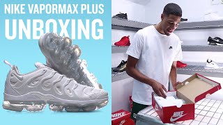 Nike Air VaporMax Plus Unboxing w Future NBA Draft Pick Tyrese Haliburton  Finish Line [upl. by Tymon]