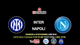 Inter  Napoli Telecronaca Live Reaction [upl. by Leahci]