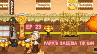 Papas Bakeria To Go Unlocked All Toppings of Thanksgiving [upl. by Cassady]