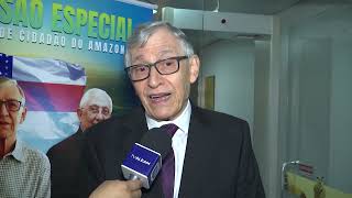 Aleam concede título de cidadão aos engenheiros agrônomos Malvino Salvador e Sérgio Vergueiro [upl. by Dnalram]