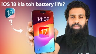 QnA 327  Battery life on iOS 1811 Sudden battery drop Anarc smartwatch [upl. by Eilzel365]