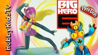 Baymax  The Silly Guy Hero GoGo Tomago  Honey Lemon by HobbyKidsTV [upl. by Armilla]