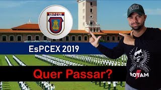 🔴 Quer PASSAR na EsPCEX 20192020 💪 [upl. by Aihsyla287]