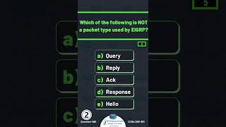 CCNA Questions amp Answers🔥 Updated CCNA 200301 v11  IPCiscocom ccna shorts [upl. by Meekyh]