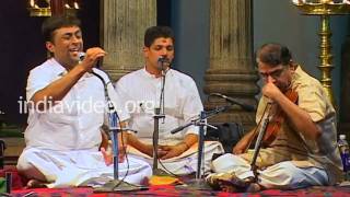 Carnatic Vocalist Sri Sanjay Subrahmanyan Swathi Music Festival Kerala [upl. by Rajewski291]