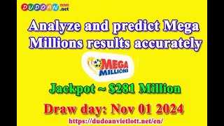 How to get Mega Millions number predictions for Friday 01112024 Jackpot  281 Million [upl. by Nosemyaj583]