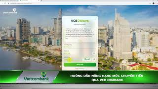 GÓC TƯ VẤN VIETCOMBANK  Hướng dẫn cài đặt nâng hạn mức chuyển tiền trên ứng dụng VCB Digibank [upl. by Redwine]