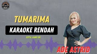 TUMARIMA   KARAOKE CEWE RENDAH  Ade Astrid [upl. by Eleni]