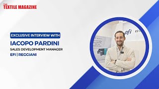 EFI REGGIANI  Exclusive Interview with Iacopo Pardini Sales Development Manager [upl. by Greenstein]