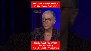 ProIsrael propagandist factchecked by BBC’s Fiona Bruce on Gaza starvation  Janta Ka Reporter [upl. by Mordy]