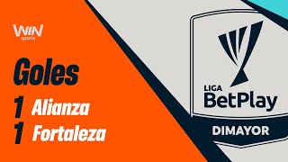 Alianza vs Fortaleza goles  Liga BetPlay Dimayor 20242  Fecha 9 [upl. by Stier852]